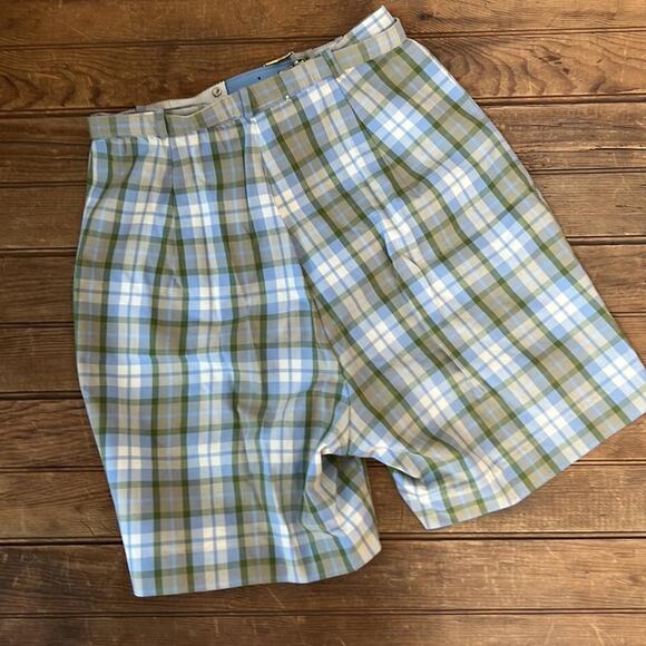 Vintage plaid ladies 50s 60s Bobbie Brooks shorts size small - Picture 6 of 8